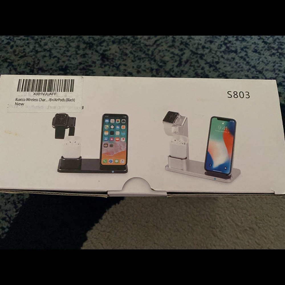 Brand New! Combo Charger for iPhone-AirPods-iWatch